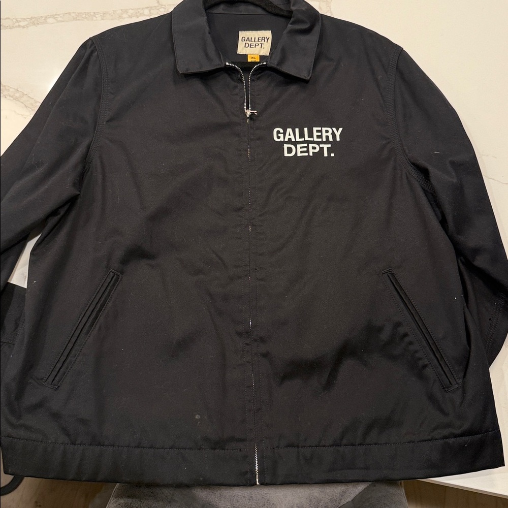 Gallery Dept Black Lightweight Jacket